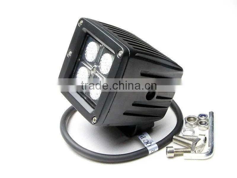 Led Car Lighting,Led Working Lamp,Flood Or Spot Beam 16w Led Work Lamp,Auto Led Light,For Off-road ATV Excavator