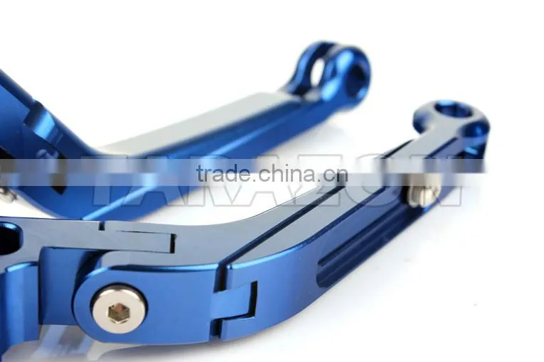 Motorcycle extendable folding brake clutch lever for er6n 2009-2015