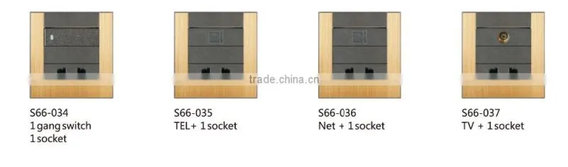 switched socket 4 gang 2 way wall electrical switches