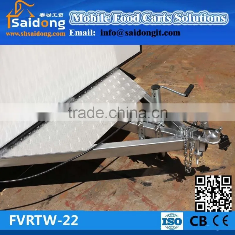 Newest design food kiosk for sale