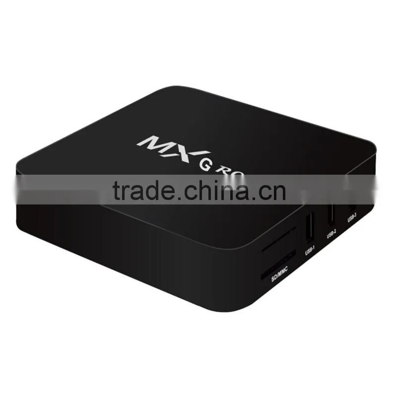2016 New RK3229 hd kodi 15.2 MXG 4K Smart Android 4.4 TV Box MXG R9 Smart TV BOX