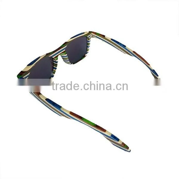 2016 Skateboard washion wood sunglasses