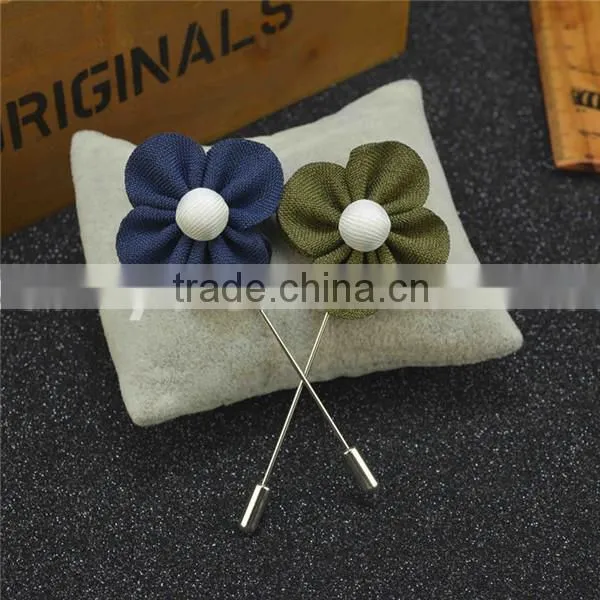 pino bouquet do lapel da flor da tela dos mens do brooch LAP024