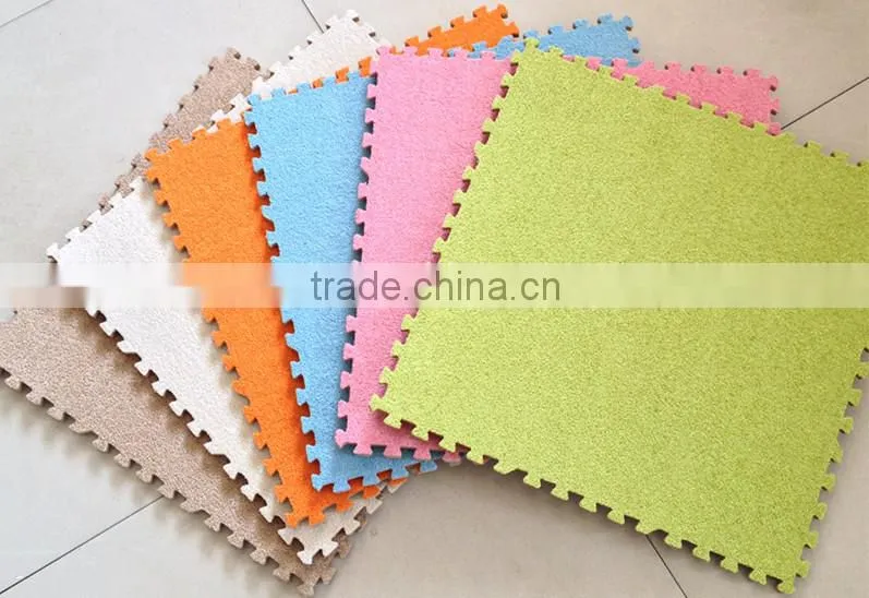easy to clean and comfortable fabric floor mat for household