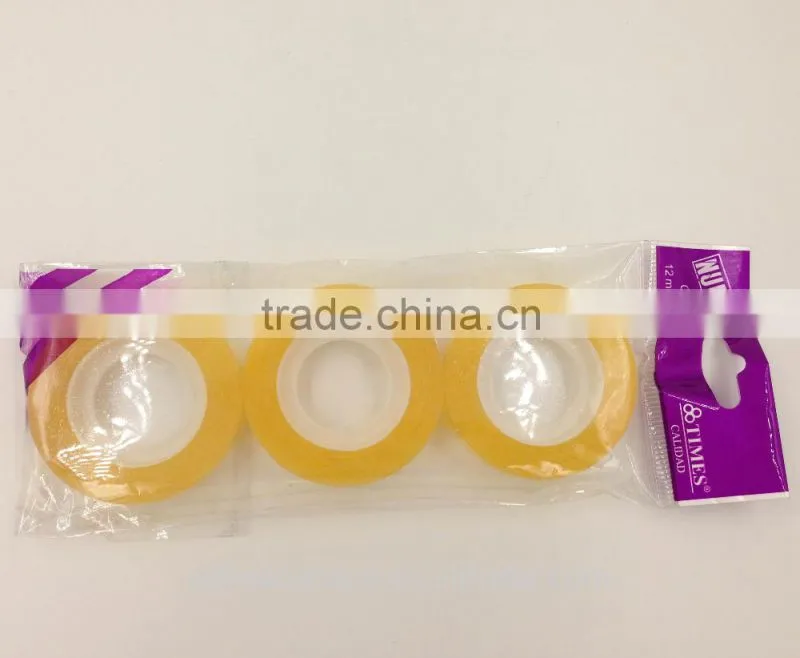 golden color stationery tape for office use