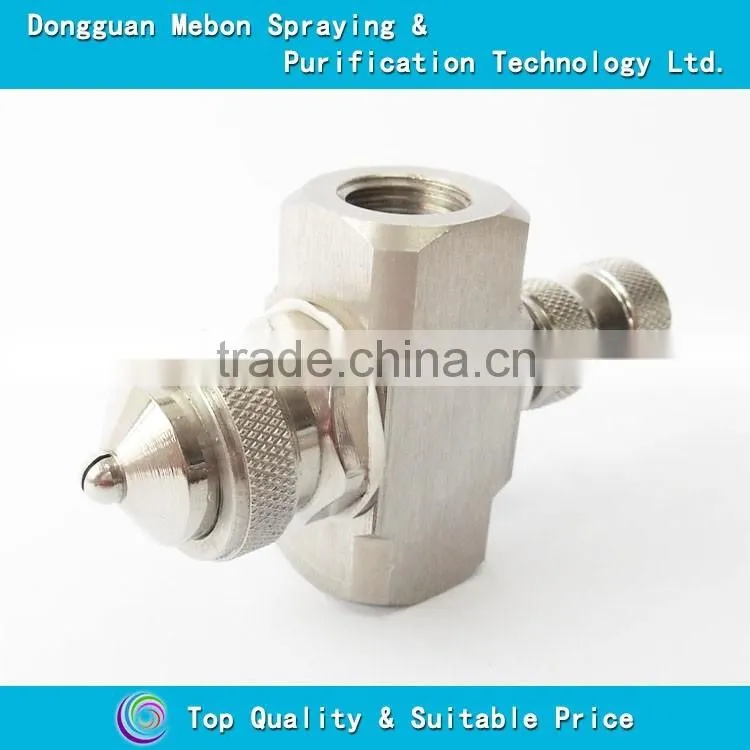 ss siphon air atomization nozzle,big flow air atomizing nozzle