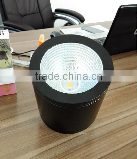 50W Led 8 inch COB Surface Mounted downlight,3000K downlight