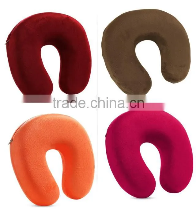 Molded Injection Memory Foam Neck pillow U shape For Neck Rest Pillow