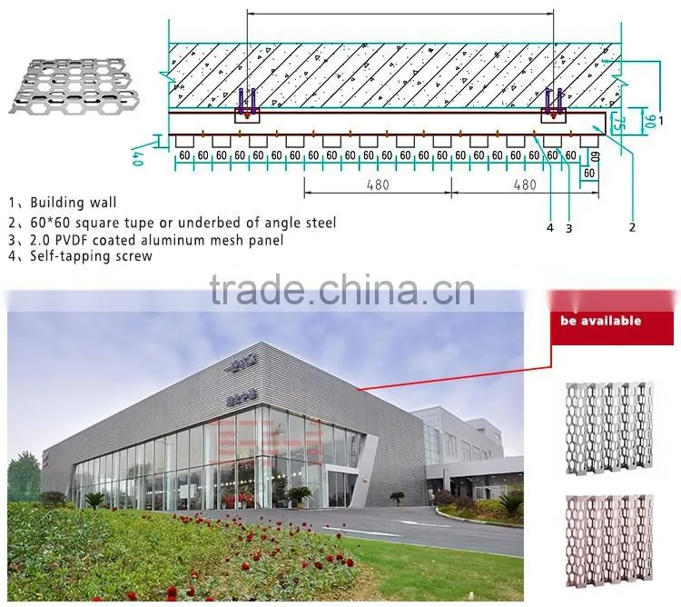 Wholesale good prices aluminum sheet perforated