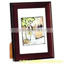 high quality multi-color / size wood / wooden picture frame customized