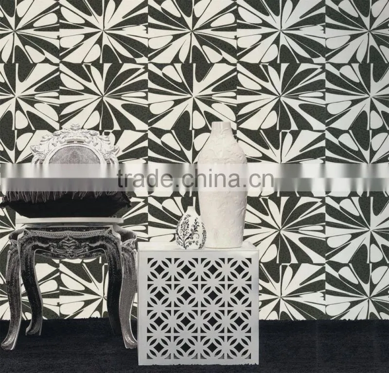 2015 modern style removable wallpaper roll for living room