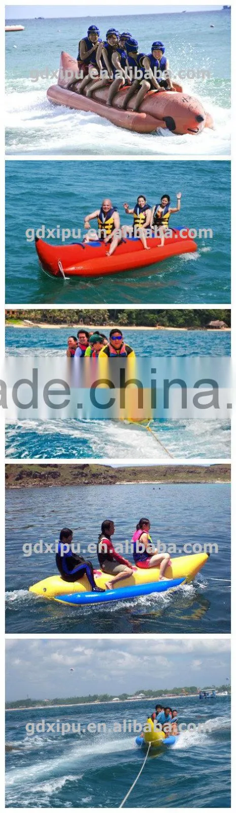 Hot Selling Inflatable Aqua Banana Boat For Sale