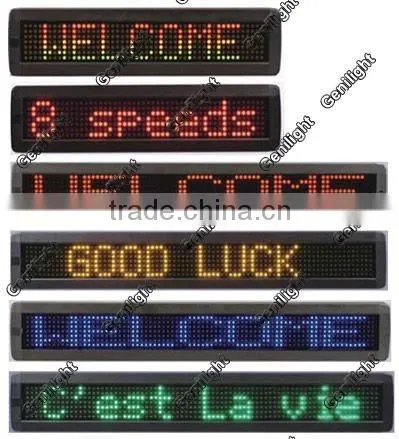 7*50 pixels Single Line LED Scrolling Message Sign LED Message Display LED Moving Display
