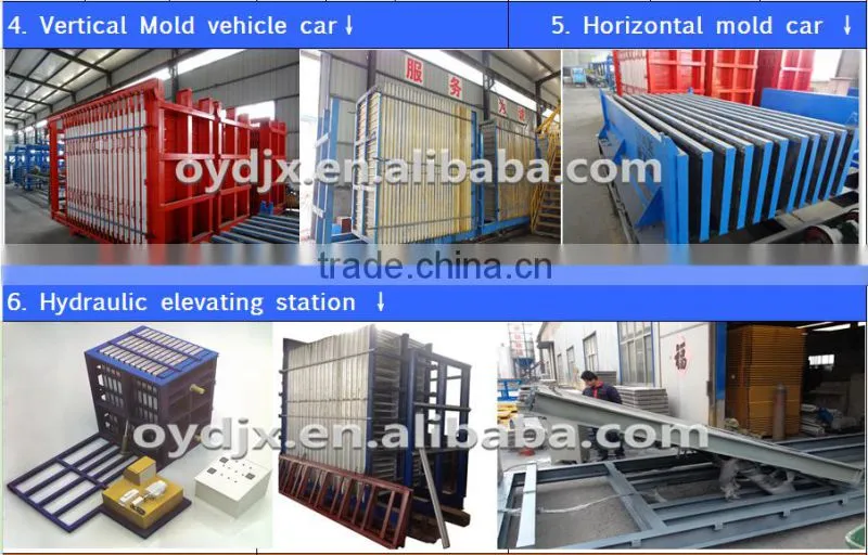 precast concrete machine for lightweight concrete wall panel
