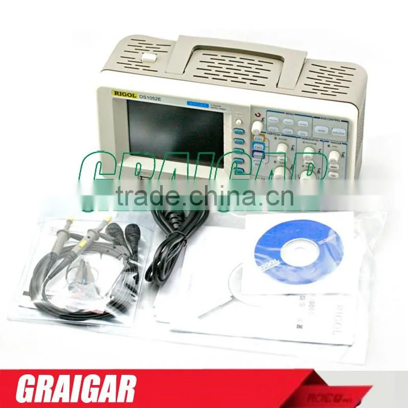 50MHz DSO 1GSa/S 2 Channel DS 1052E Digital Oscilloscope RIGOL DS1052E