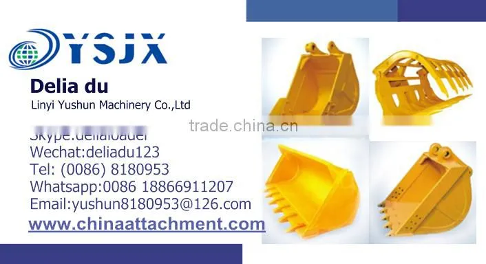 Doosan DL303 Wheel Loader buckets, Customized DL303 Wheel Loader Standard 1.70M3 buckets for sale