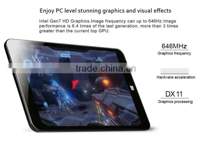 In Stock Original CHUWI VI8 WIN 8.1+Android 4.4 Dual OS 64bit Quad Core 1.8Ghz 2GB +32G 2.0MP 1280x800P Tablet PC