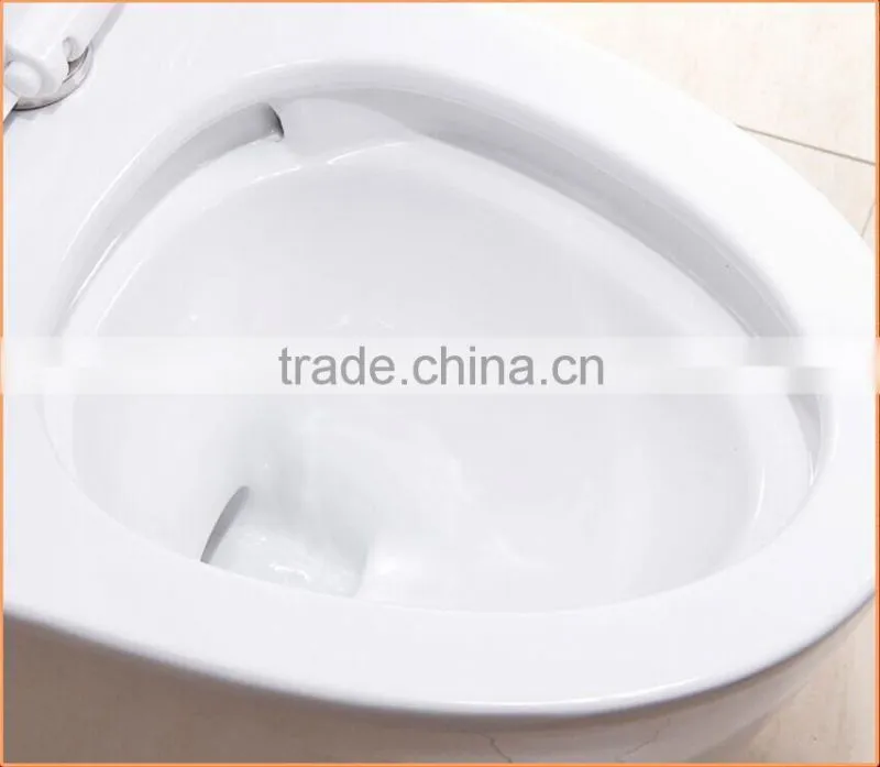 A grade good flushing saving water siphonic one piece toilet wc