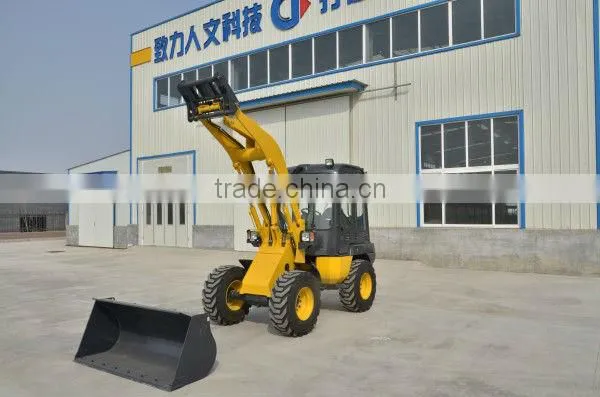 GEM-910 ZL10 hydrostatic MINI wheel loader zero tail swing CE EUROIII