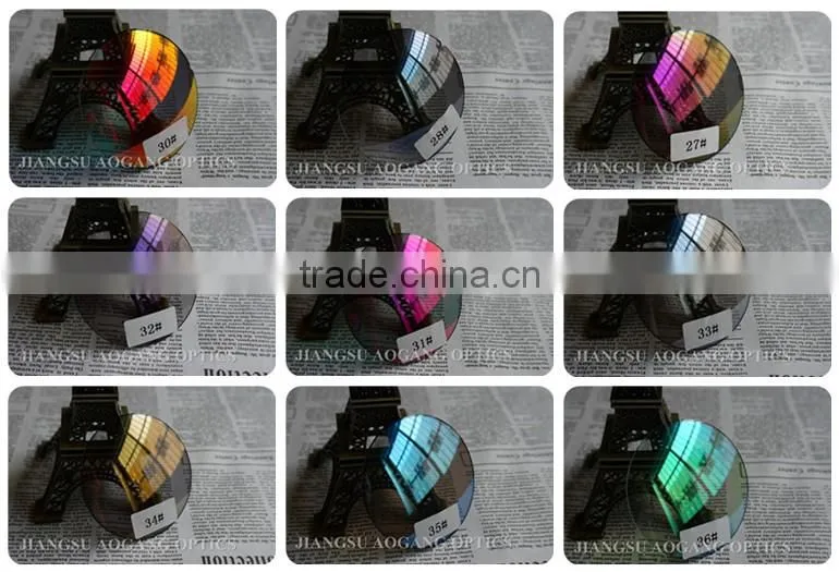 1.74 UC/HC/HMC EMI/SHMC/UV400/Revo coating polarized prescription lenses