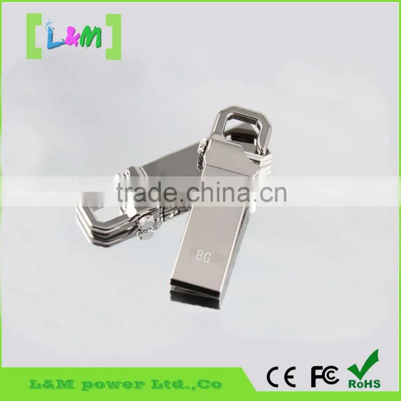 2015 new popularstyle metal usb flash drive key shape usb flash drive