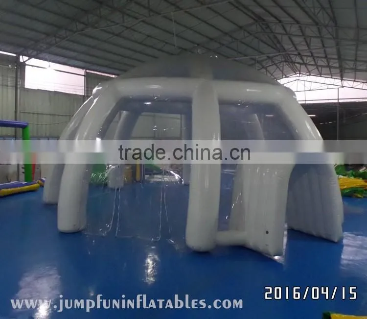 10m Inflatable Dome Tent transparent bubble tent for advertising domes 2016 crazy HOT!!!