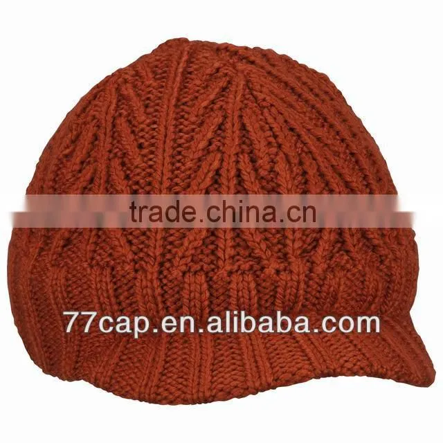 fashion style knitted multy color not brim beanie winter warm