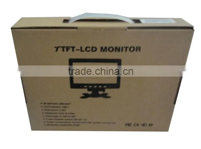 7" inch VGA TFT LCD touchscreen Touch Screen Monitor for car PC av