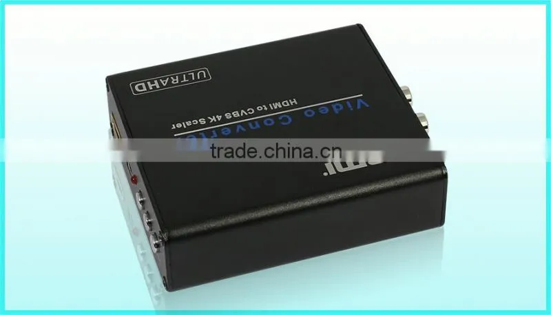 AV/SV to HDMI Scaler Converter, 4Kx2K, CVBS to HDMI