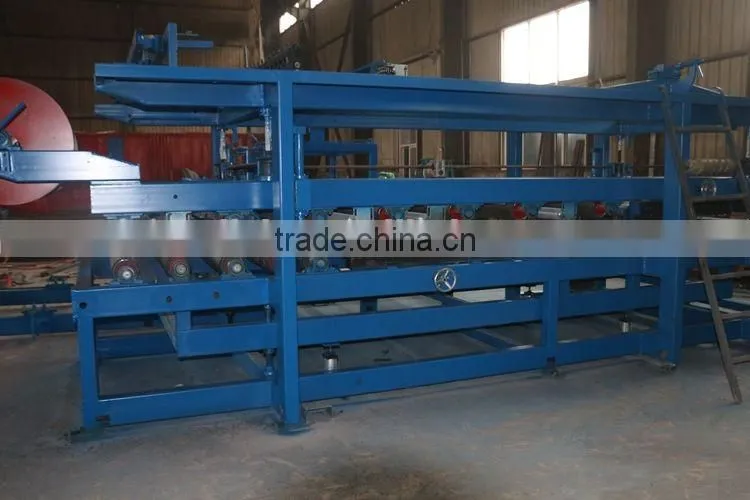 DIXIN sandwich panel production line/roof wall panel sheet making machine