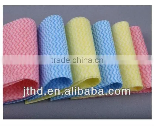 Oil absorbent car wash Cross lapping Single Pack Wet Wipes Cleaning Wipes Nonwoven Fabric