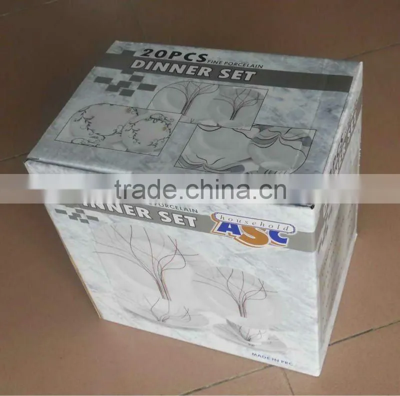 round shape ceramic dinner set of 20 pcs 30 pcs 47 pcs