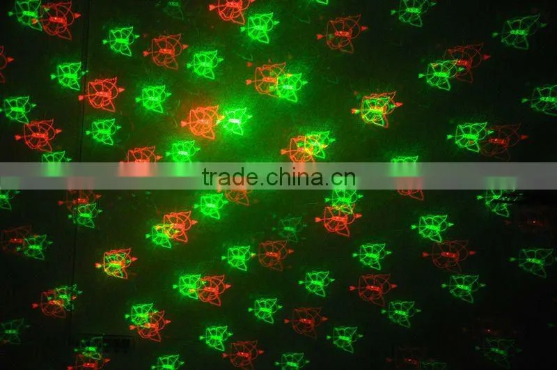 100mW RG 20 Gobos Mini Twinkling Laser Light