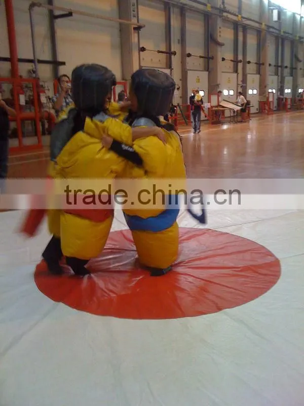Adult sumo wrestling suits for sale/foam padded sumo suits