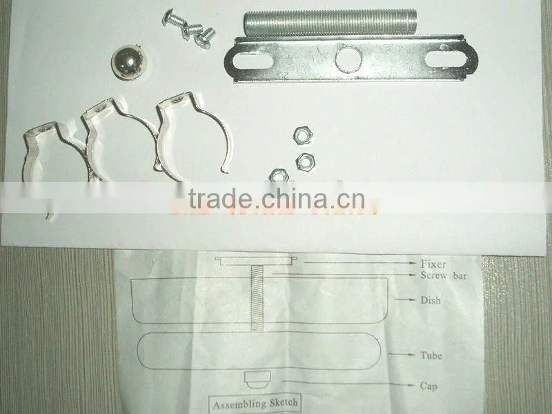 METALLIC ELECTRONIC CIRCULAR CEILING LAMP WITH T9 CIRCULAR TUBE 32W BASE METAL