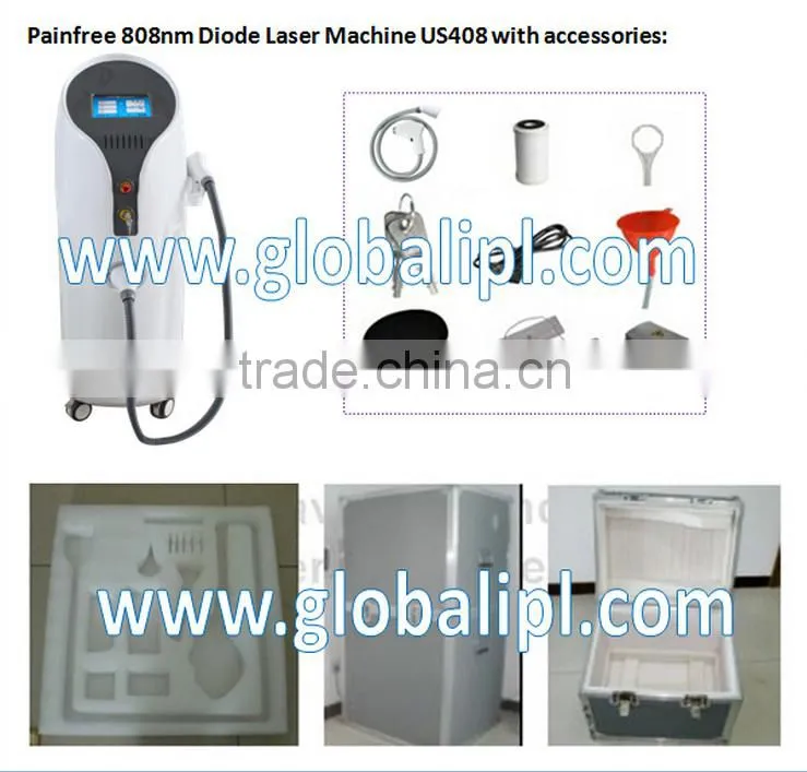Alibaba china newest big area didoe laser hair removal