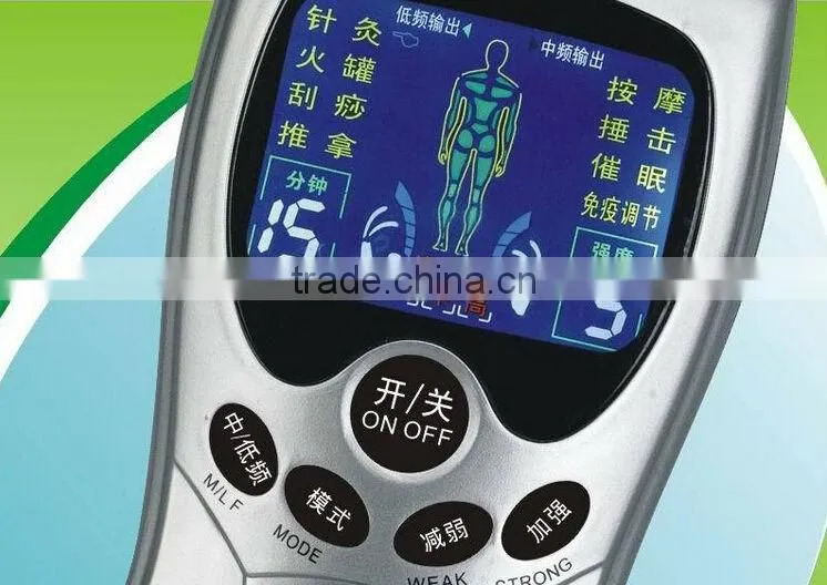 pulse tens acupuncture massage health herald electric physical digital magnetic therapy machine massagers