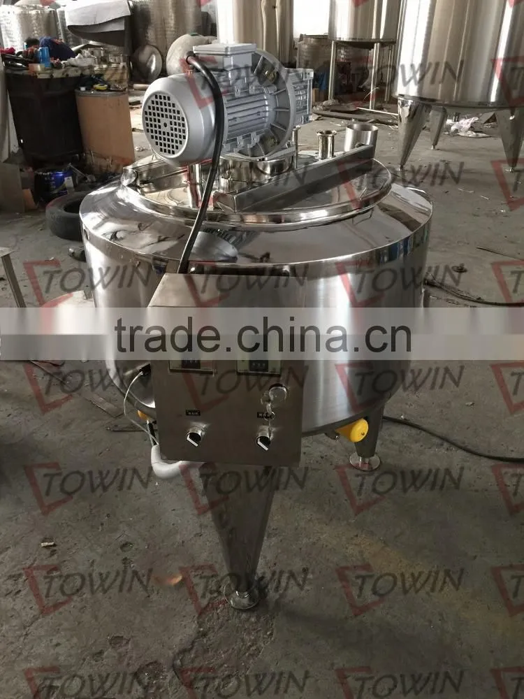 500L-15000L Custom Horizontal Stainless Steel Milk Chiller/chilling machine