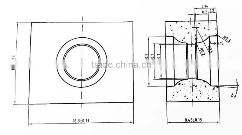 carbide teeth for automotive engine crankshaft machining