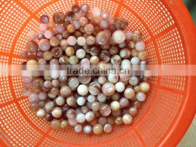 Top quality pink strand pearl necklace