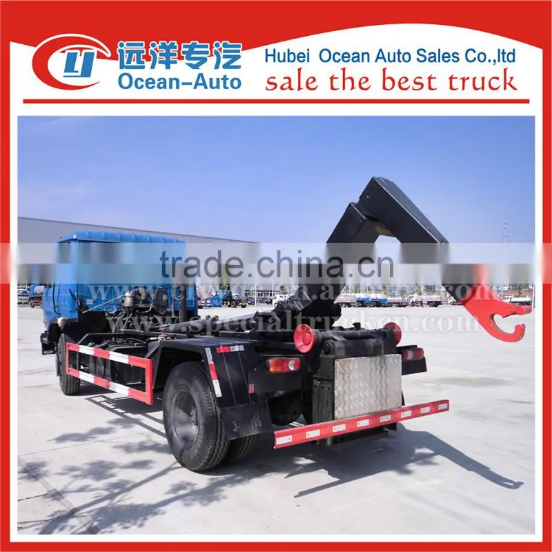 2015 new condition dongFeng electric garbage truck container roller