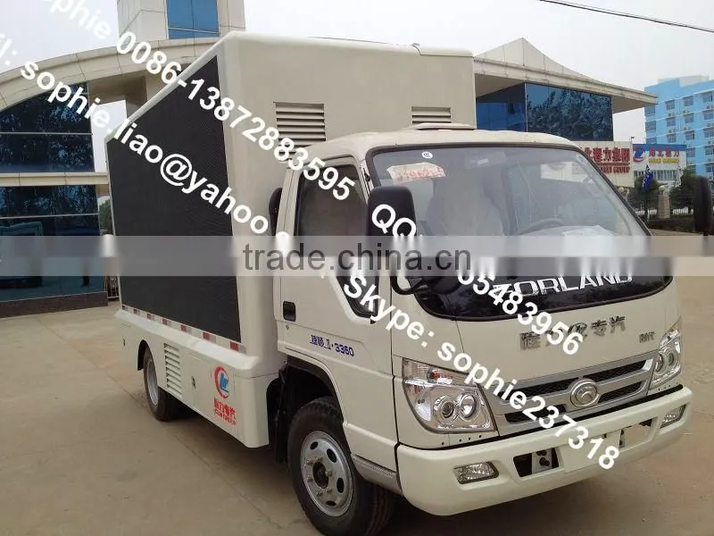 transparent led display truck,mobile display trucks,led mobile truck for sale