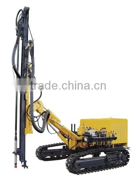 KG925D middle pressure electric motor crawler mounted pneumatic surface DTH drilling rig