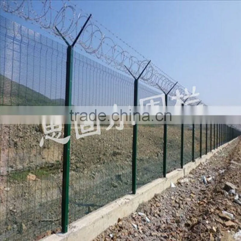 anti climb galvanized 358 security fence
