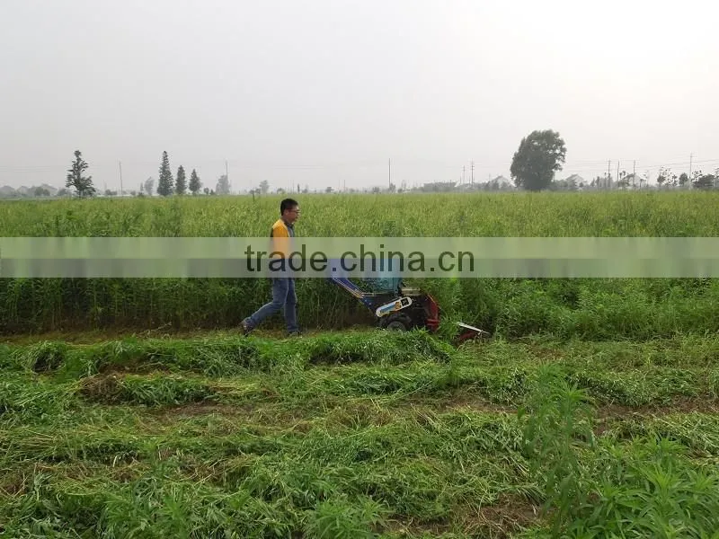 Diesel engine wheat reaper harvester