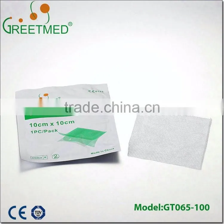 Disposable medical gauze swab