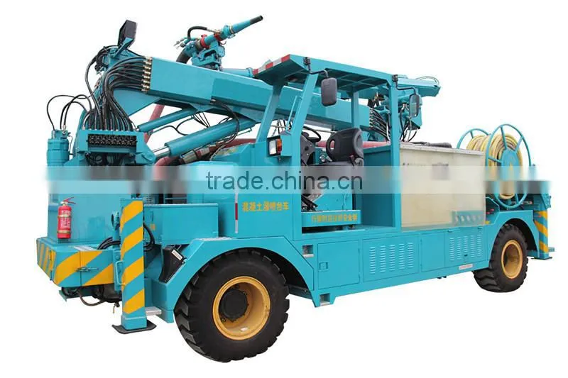 HSC-2515 Powered Robotic Telescopic Concrete Spraying System with Shotcrete Arm