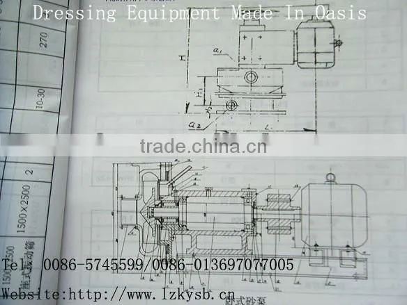 Vertical Sand Pump/vertical centrifugal pump