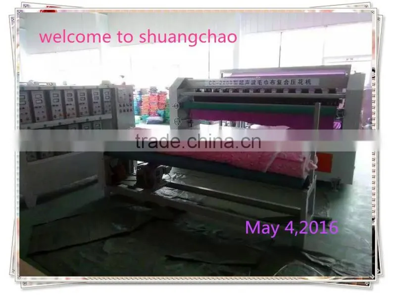 Ultrasonic Quilting Machine for Polyester Fabric