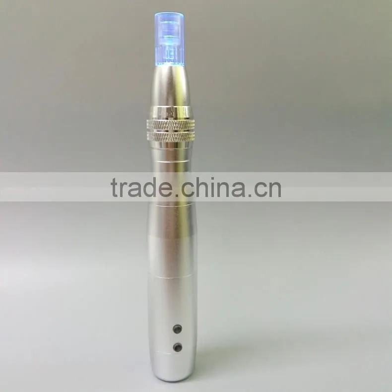 2017 Newest 7 color LED photon therapy electric derma micro needle pen